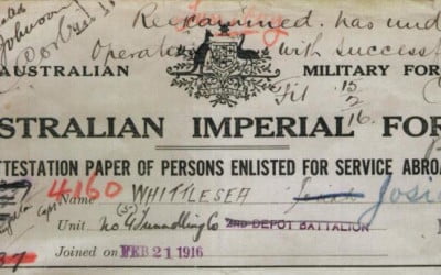 Great Uncle Josiah Goes To War